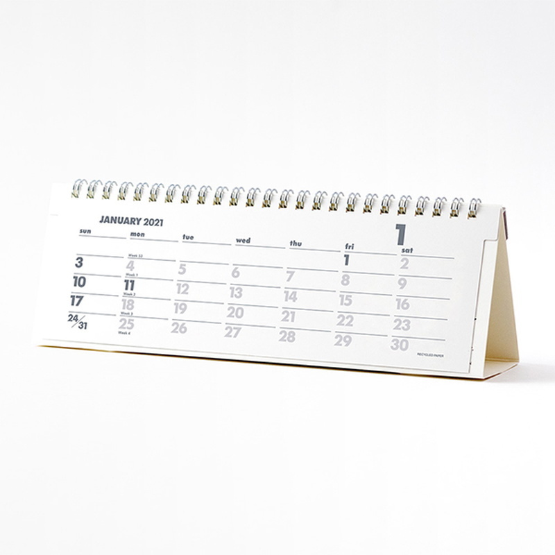 イノベーター 21年カレンダー 卓上カレンダー スリム W23 H7 5cm Innovator R3 令和3年 デスクカレンダー シンプル おしゃれ 見やすい ナガサワ文具センター 通販 Yahoo ショッピング