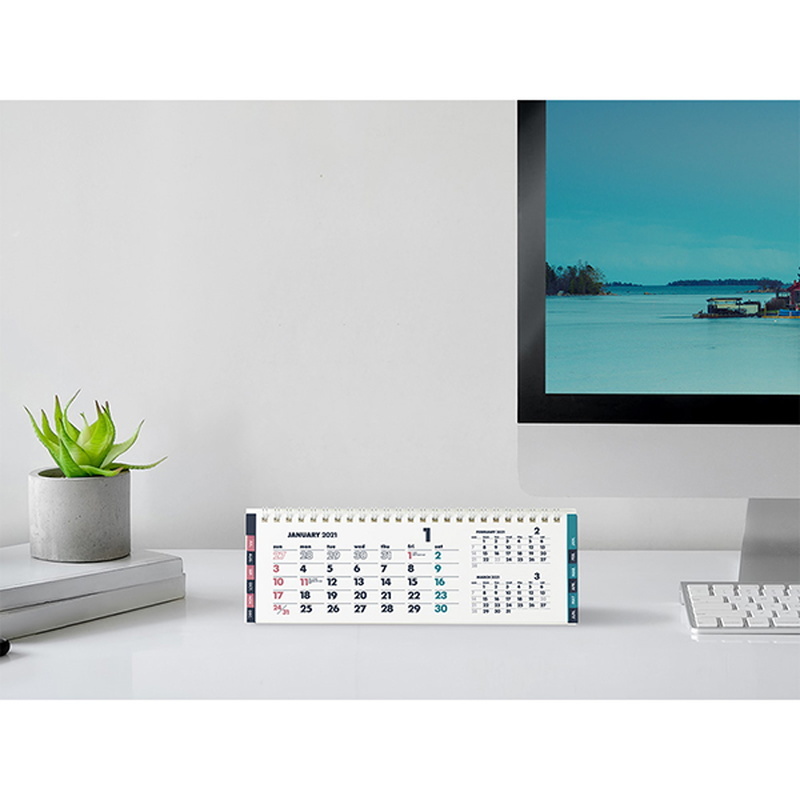 イノベーター 21年カレンダー 卓上カレンダー スリム W23 H7 5cm Innovator R3 令和3年 デスクカレンダー シンプル おしゃれ 見やすい ナガサワ文具センター 通販 Yahoo ショッピング