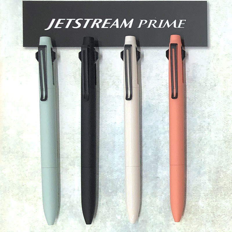 ジェットストリーム プライム 多機能ペン 2＆1 MSXE333005 ブラック/ベージュ/コーラルピンク/スモーキーグリーン JETSTREAM  PRIME 2＆1
