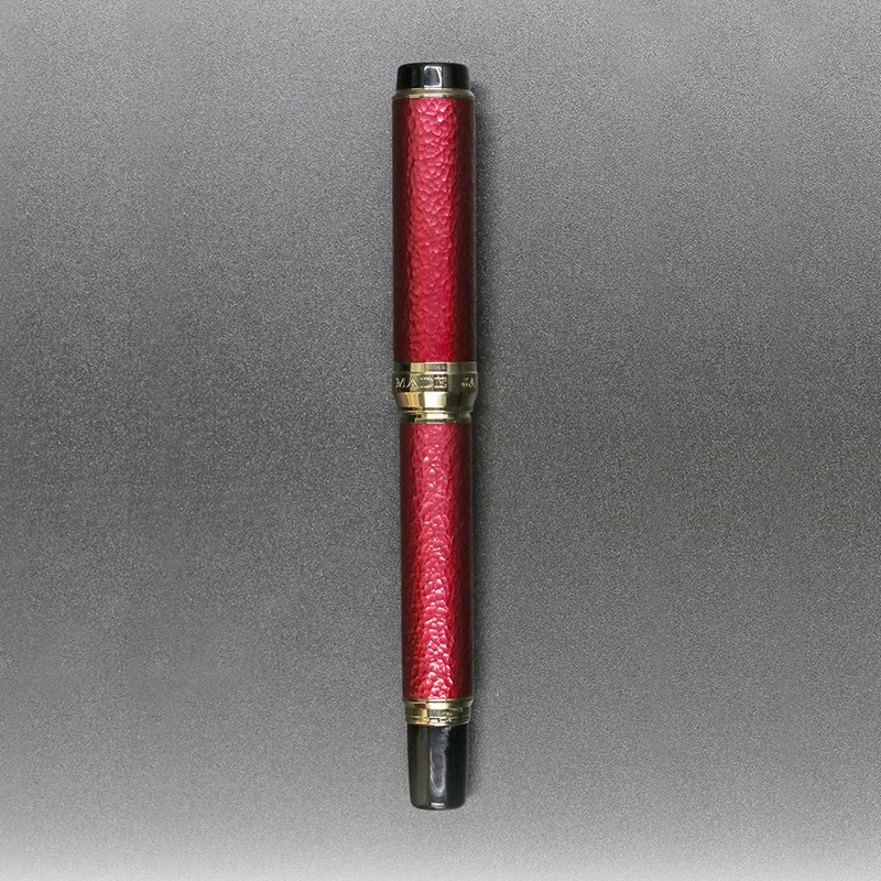 Oita Made ジャパンレッド 万年筆 JAPAN BLUEシリーズ第三弾 RED F