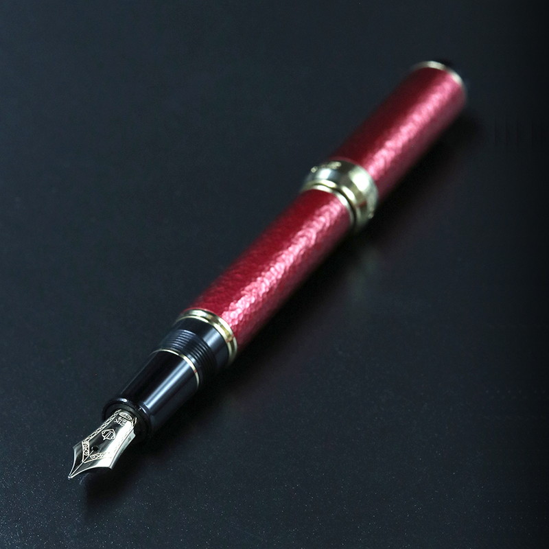 Oita Made ジャパンレッド 万年筆 JAPAN BLUEシリーズ第三弾 RED F