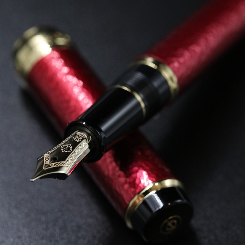 Oita Made ジャパンレッド 万年筆 JAPAN BLUEシリーズ第三弾 RED F