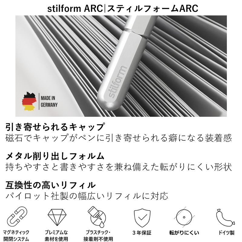 stilform ARC Titanium/スティルフォームARC チタン