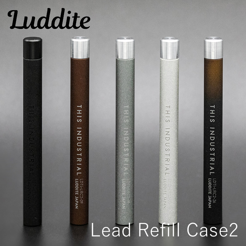 ラダイト THIS INDUSTRIAL Lead Refill Case2/シャープ芯ケース2 オールブラック/グラデーション LDTI-LRC2