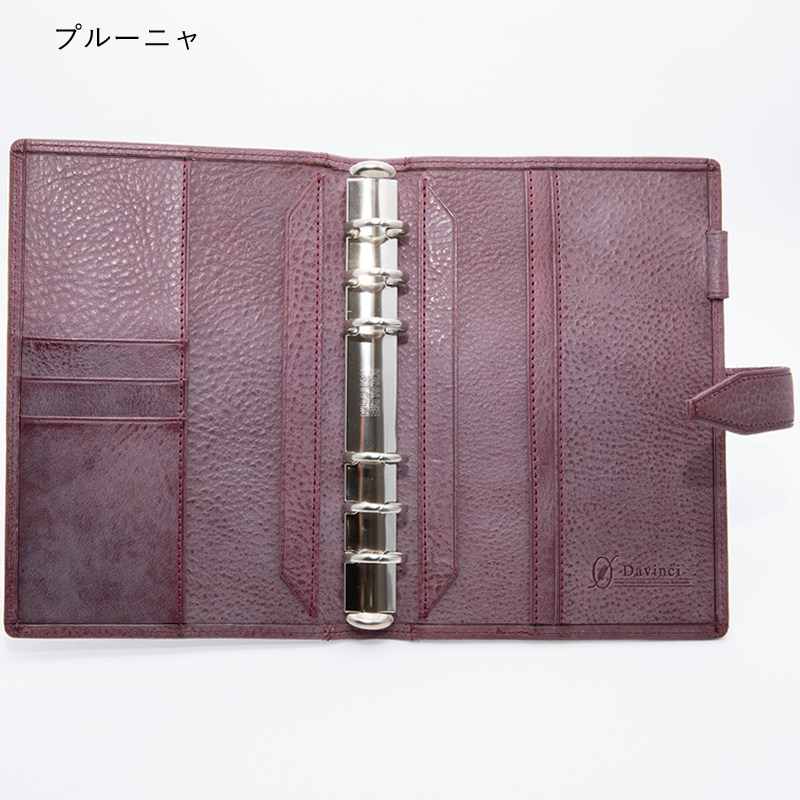 Davinci×NAGASAWA システム手帳 ロロマ クライム バイブル 24mm 