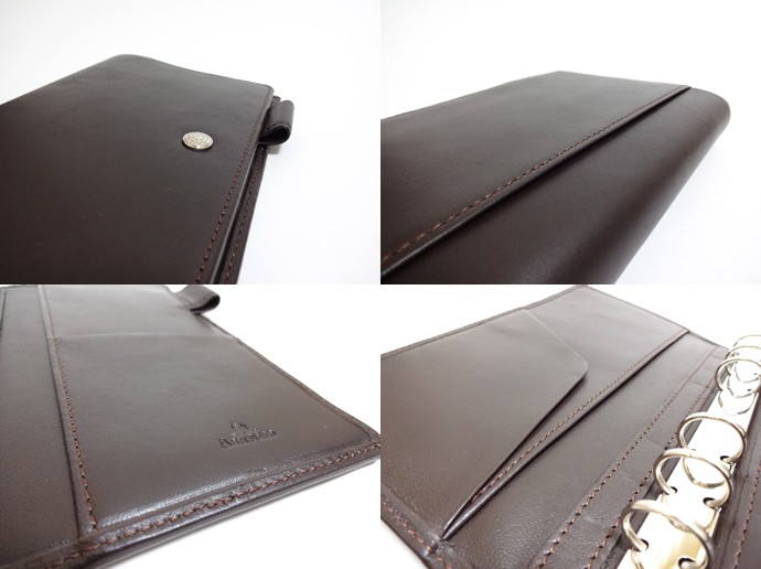 ASHFORD Ramskin6 BIBLEサイズ システム手帳 [7215] （アシュフォード