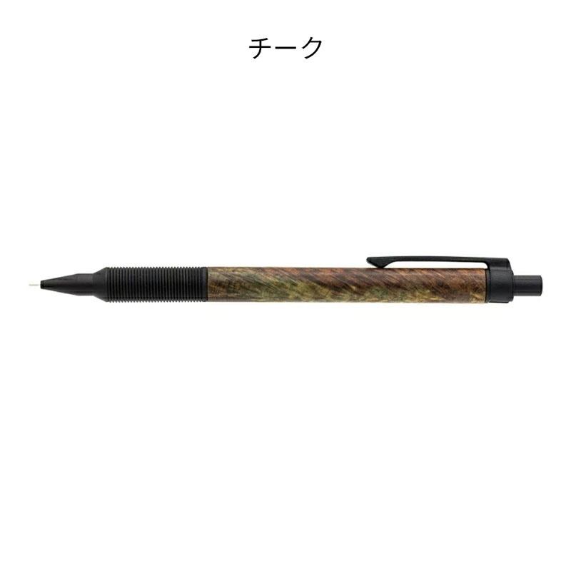 Luddite｜ラダイト 木軸シャープペンシル EVER DRAW Mブラック｜エバー