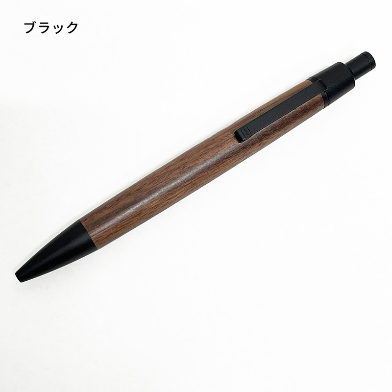 マリティマ　ハンドメイド　木軸ボールペン　G2　天然木　ブラック バディ マーク2 バイ マーベラスウッド ウォールナット 木軸ボールペン