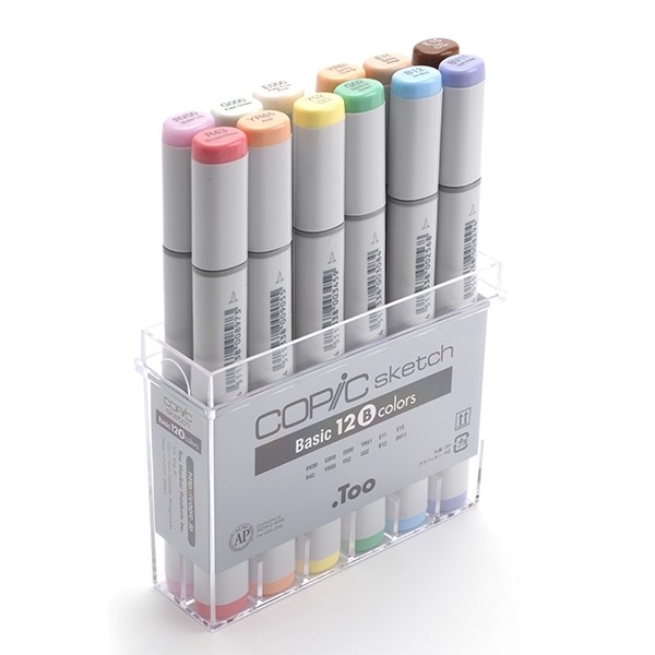 Too. コピックスケッチ77色と12色　セット Amazon.co.jp: コピック(COPIC) Too コピック スケッチ