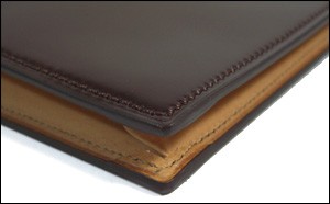 Brelio コードバンペンケース 通しマチタイプ 5本差し 4610 : ナガサワ