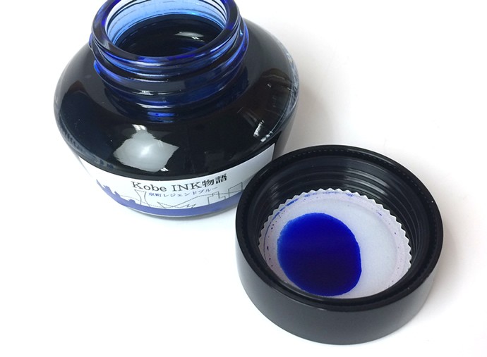 万年筆インク 神戸INK物語 50ml 京町レジェンドブルー NAGASAWA