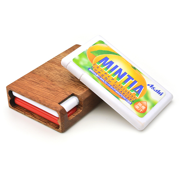 for W MINTIA 木製ケース/ダブルミンティアケース （LIFE/ライフ/職人