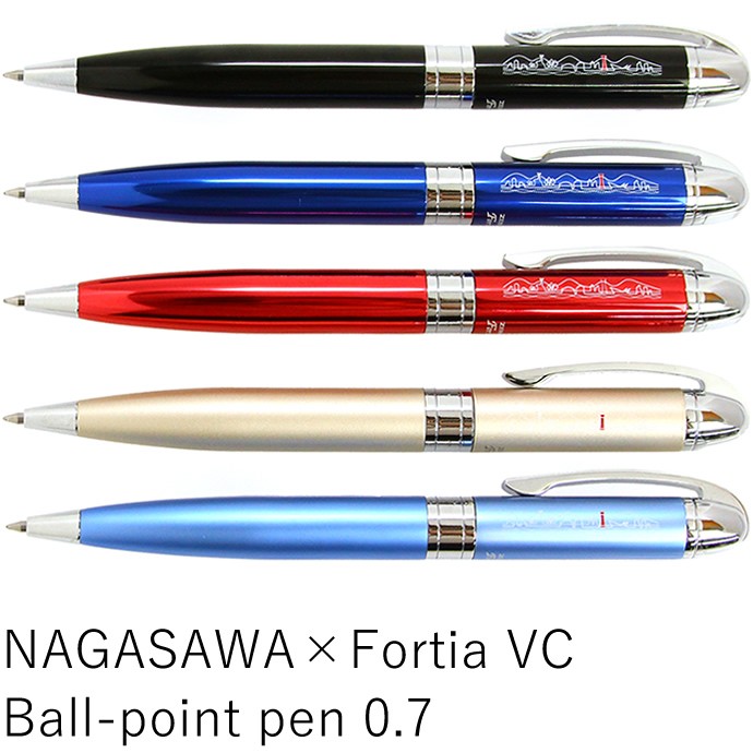 NAGASAWA×フォルティアVC 油性ボールペン 0.7 : ナガサワ文具センター
