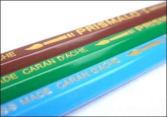 CARAND'ACHE PRISMALO 水溶性 色鉛筆 プリズマロ 30色セット