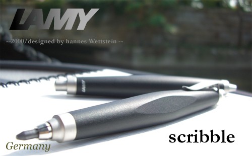 Lamy Lamy scribble スクリブルパラジュームコート ボールペン・ペンシル0.5mm/0.7mm