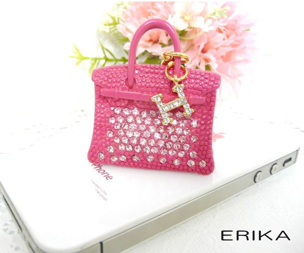 エルメスバック風 かわいい キーホルダー バックチャーム
