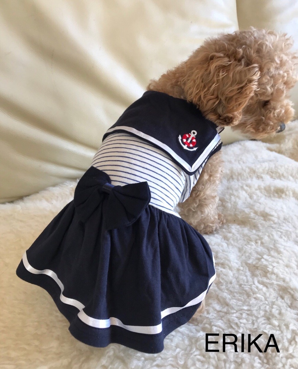 epine エピヌ 犬服 わんこ服 ボーダーワンピース M 楽天市場】ハートボーダーワンピ XS/S/M/L/XL/XXL TINOTITO