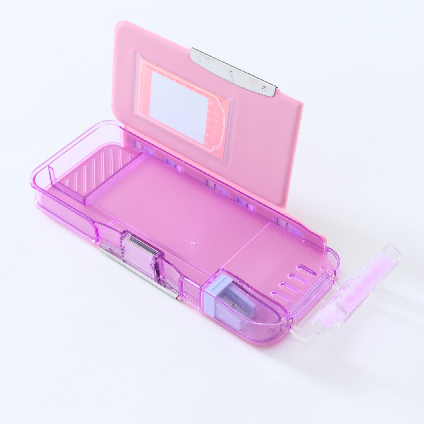 2023年度/100円OFFクーポン] ソニック筆箱 うかサポ ピンク他色揃え