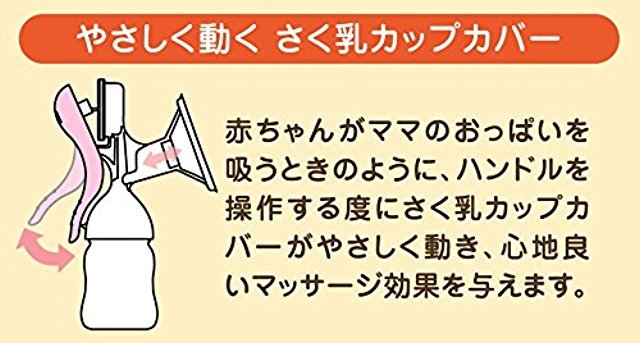 カネソン Kaneson さく乳器 ママらくハンドα 搾乳器 手動 消毒 可能 組み立て簡単 ママ 授乳 搾乳 母乳 便利 人気 送料無料｜erikaland-store｜04