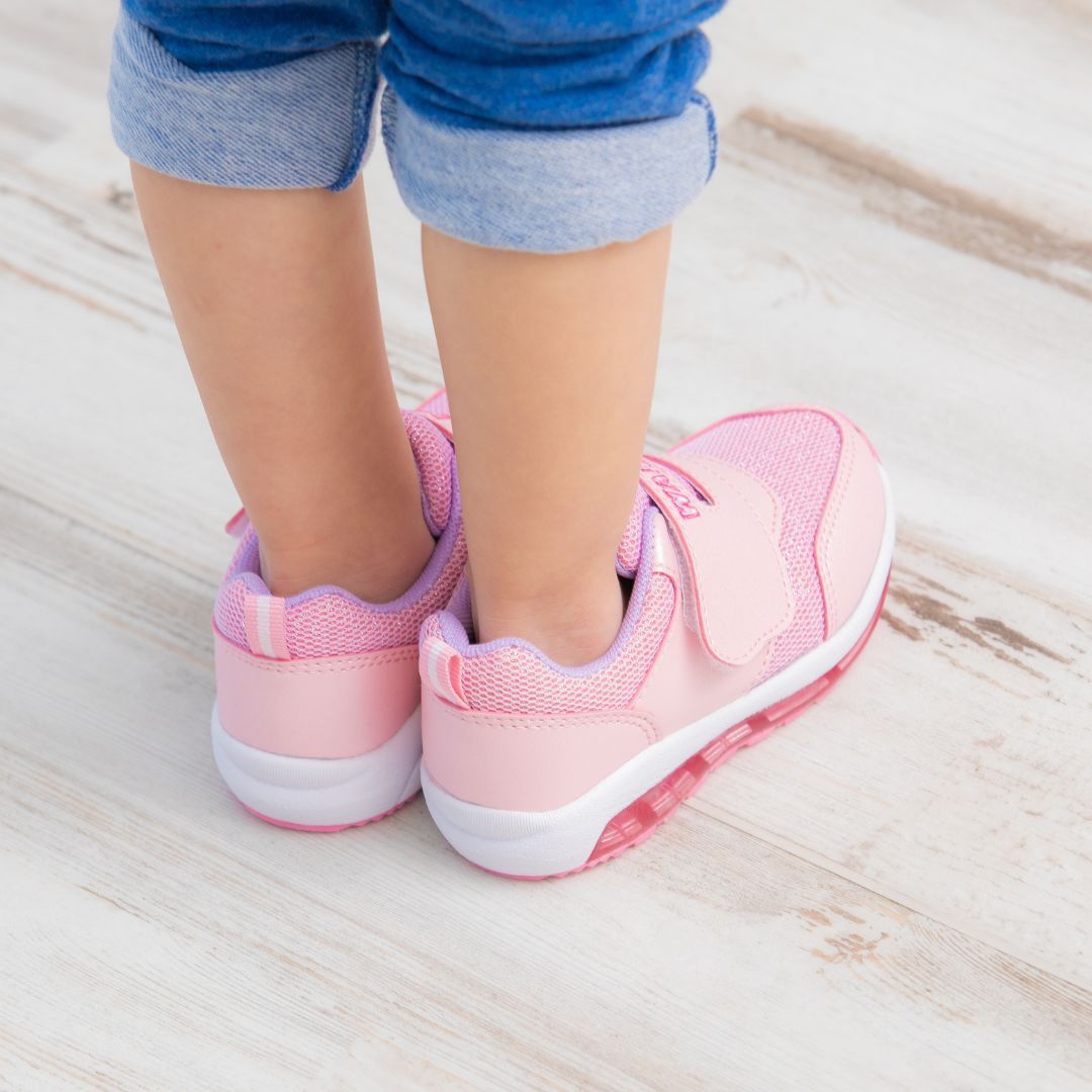 光る靴 ひかるくつ 子供 14cm 15cm 16cm 17cm 女の子 男の子 ピンク