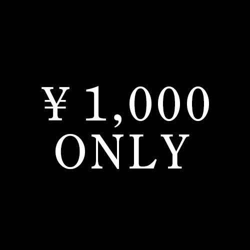1000円ぽっきり