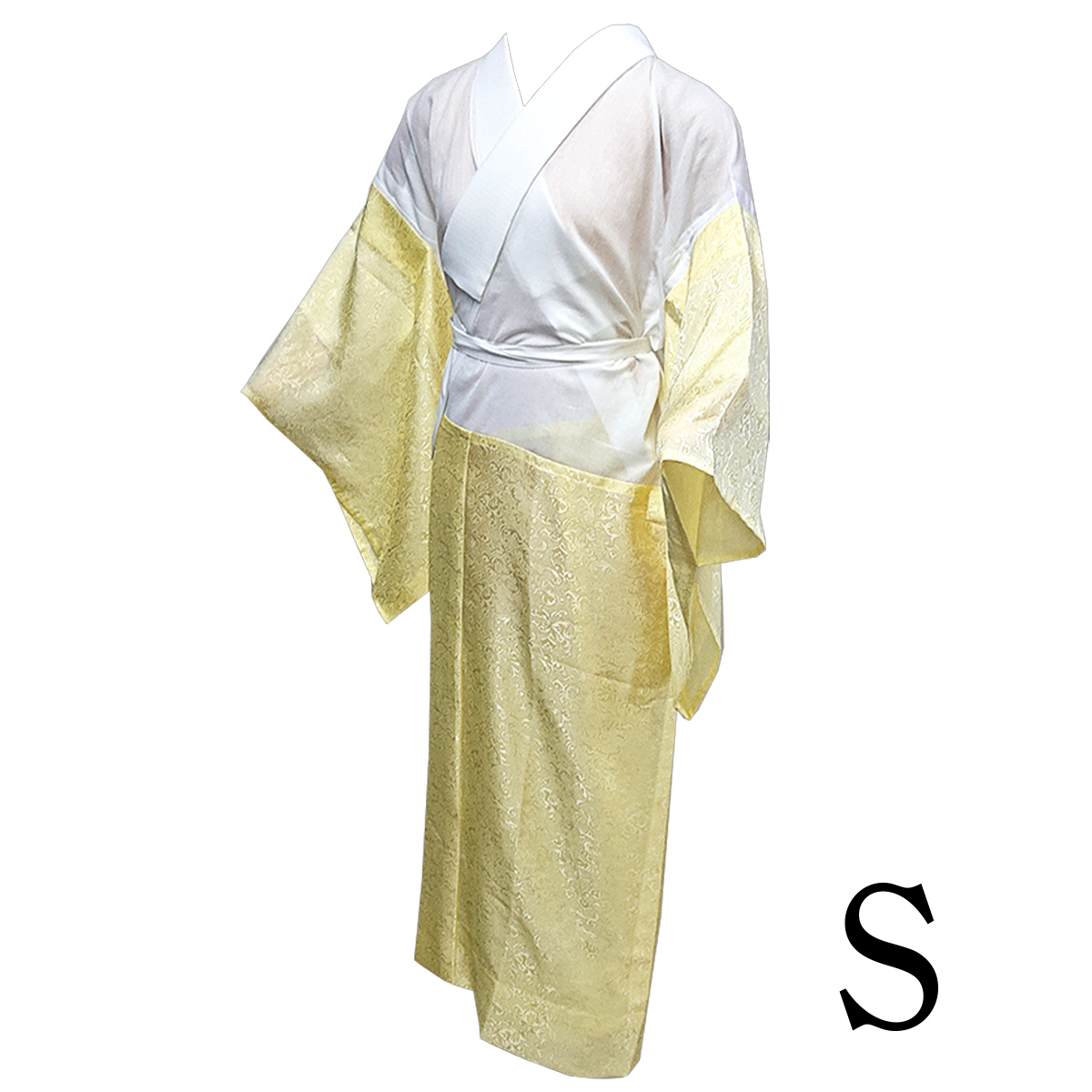 ひんやり　き楽っく　新品　未使用　在庫処分　イエロー　長襦袢 衿秀 公式 数量限定色 き楽っく ひんやり レモンイエロー