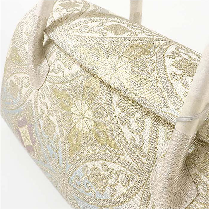 衿秀 公式 バッグ 和装 着物 ばっぐ bag 和装 大かぶせ 利休 西陣帯 七宝 正絹 日本製 和装小物 和小物 えりひで 襟の衿秀  :56-2131-z230512a:襟の衿秀 公式ショップ 通販 