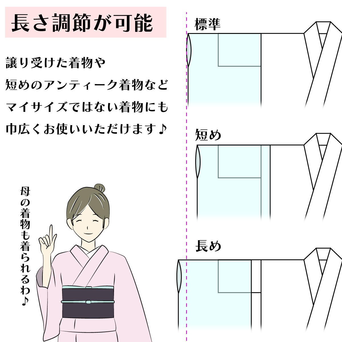 衿秀 公式 き楽っく ひんやり すなお premium プレミアム 長襦袢