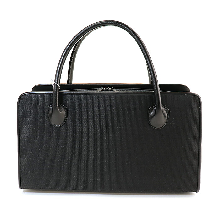 衿秀 公式 バッグ 和装 着物 ばっぐ bag ホースヘア 利休 黒 ブラック