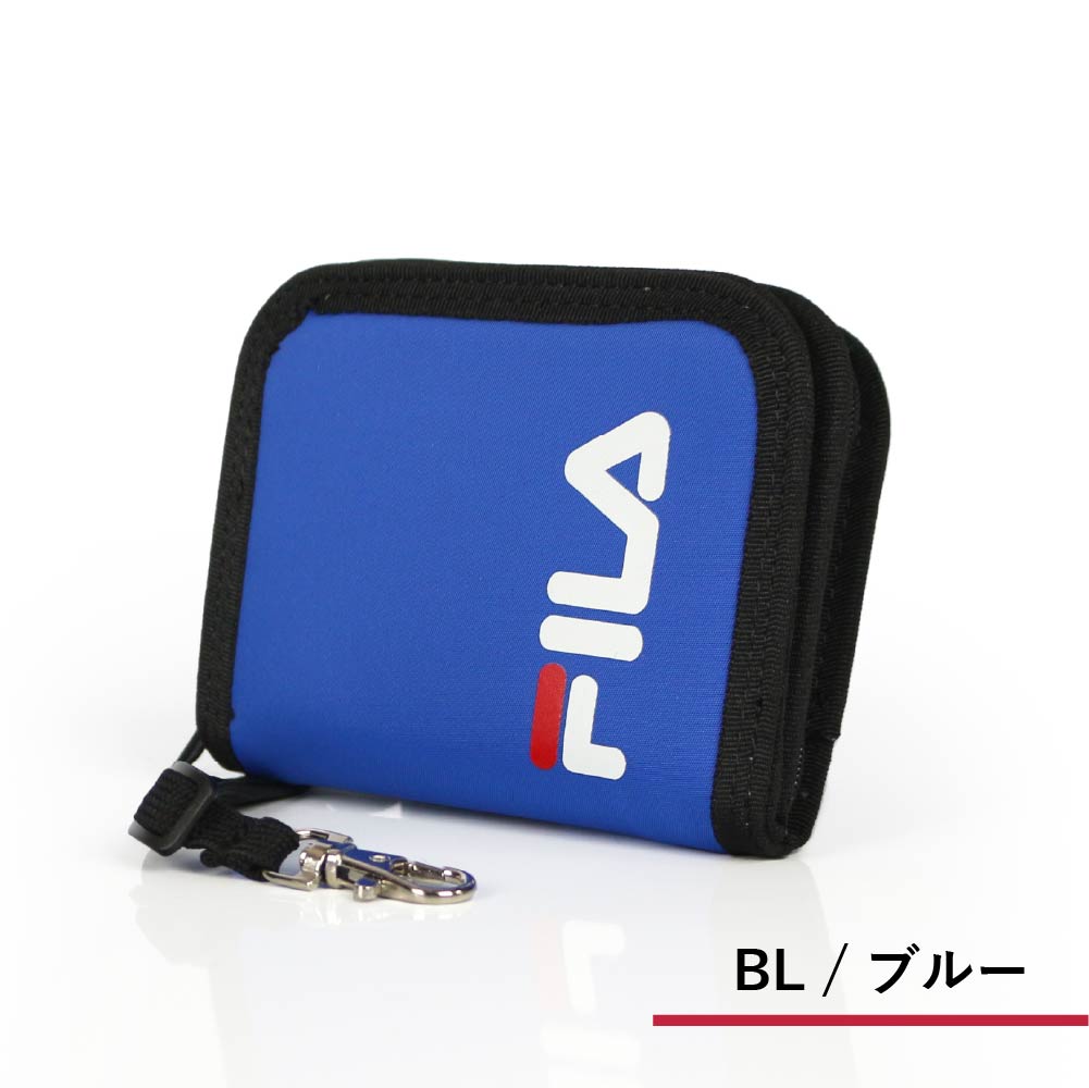 FILA フィラ 財布 二つ折り 高校生 中学生 通学 小さめ ポリ