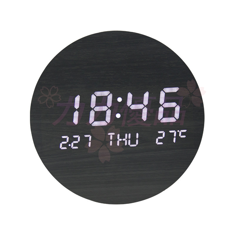 壁掛け時計 時計 掛け時計 無線長時間航続 クロック デジタル電子時計 