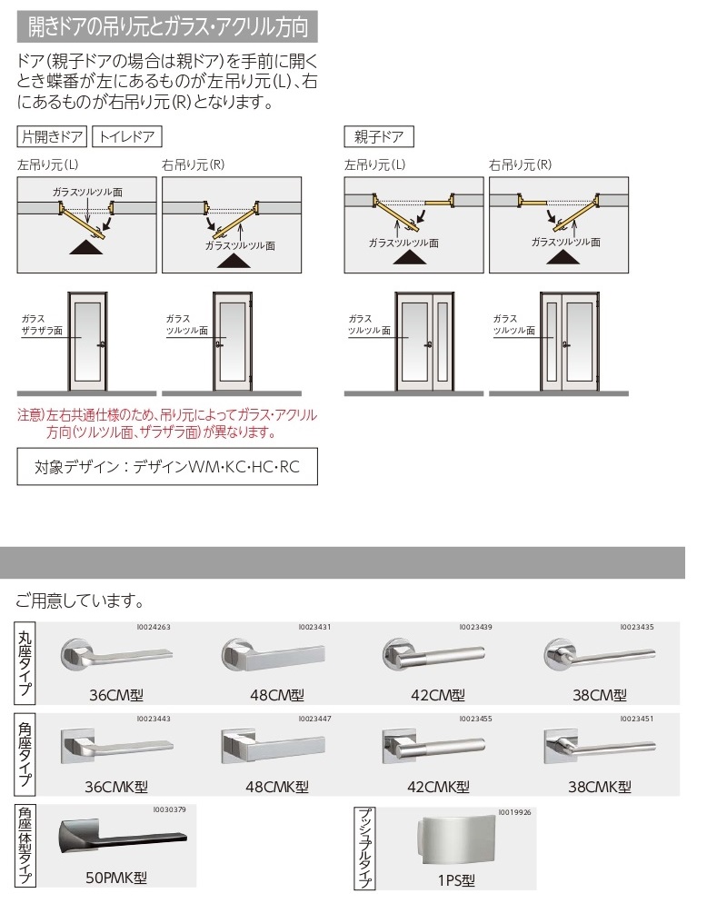 永大 エイダイ 室内ドア スキスムT　標準ドア デザイン　DM - 3