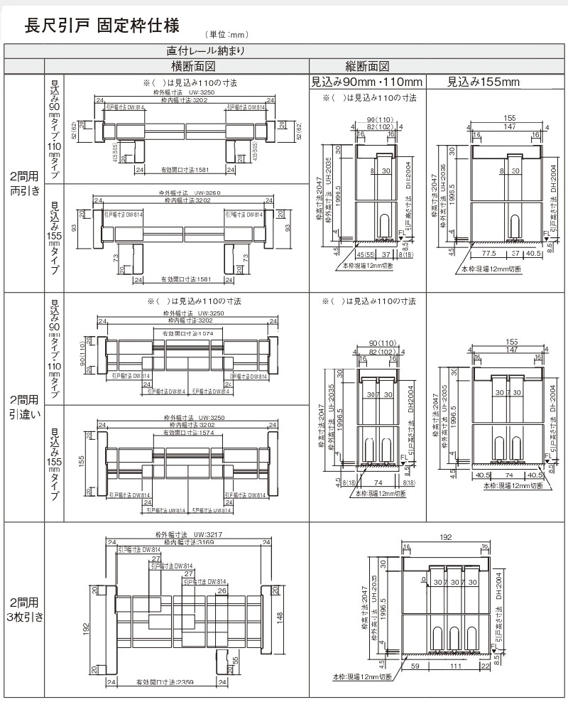 パナソニック インテリアAP 室内片開きドア（固定枠仕様