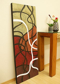 バリ 絵画 壁掛け アート