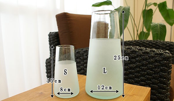 ガラス 花瓶 フラワーベース おしゃれ