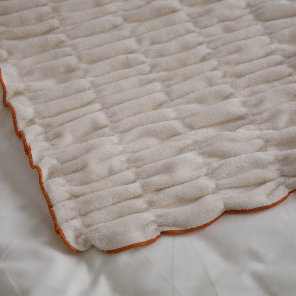 ロマンス小杉 ひざ掛け 発熱 コットン ウォームサポート ふかふか