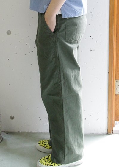 ARAN アラン FATIGUE PANTS ファティーグパンツ -GREEN