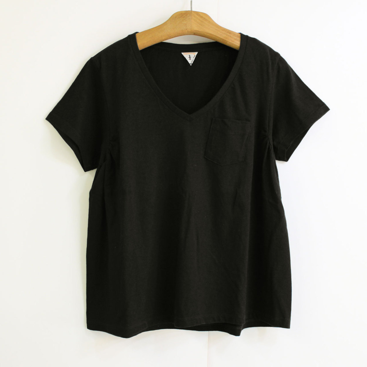 ポケットTシャツ　FilMelange　(フィルメランジェ）　レディース　丸胴ポケットTシャツ　LAURAローラ　 FilMelange ポケットTシャツ FilMelange (フィルメランジェ