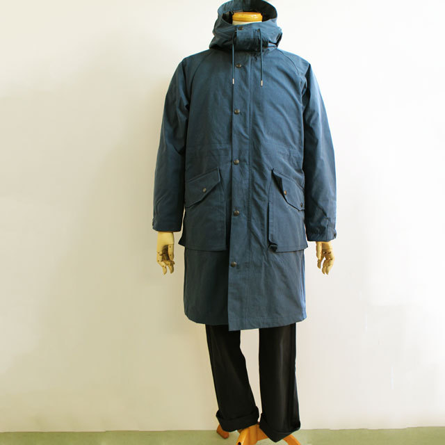 ARAN アラン SWD PARKA LONG スウェーデンパーカー【 ロング】 60/40グログラン塩縮 -STEEL BLUE- : aran- swd-parka-long : Escargot Circus Yahoo!ショップ - 通販 - Yahoo!ショッピング