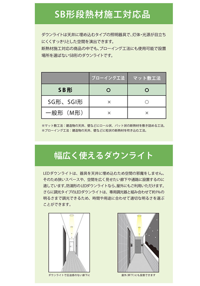 ホタルクス NEC MRD10013(RP)BW2/N-1 SB形LEDダウンライト(防滴形) 埋