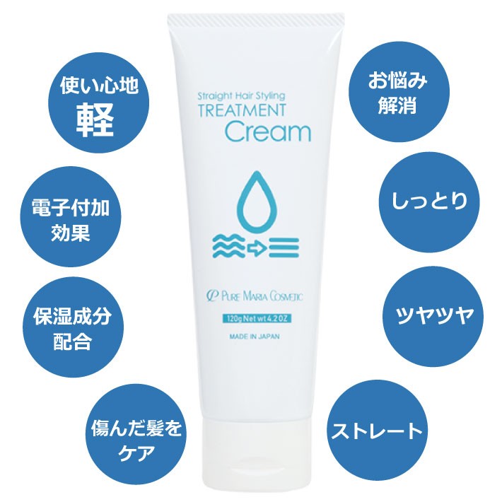 あすつく 2本セット 流さないトリートメント 縮毛矯正クリーム 120g