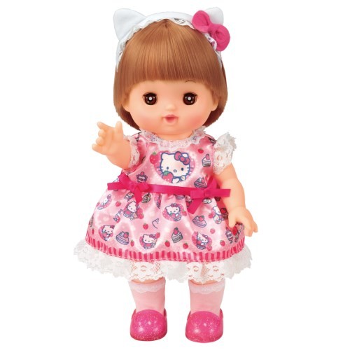 メルちゃん きせかえセット 人気ブランド ハローキティ いちごワンピおもちゃ こども 子供 洋服 女の子 人形遊び 3歳