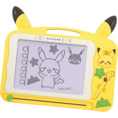 モンポケ へんしんジム＆滑り台 はじめてのおえかきボード
