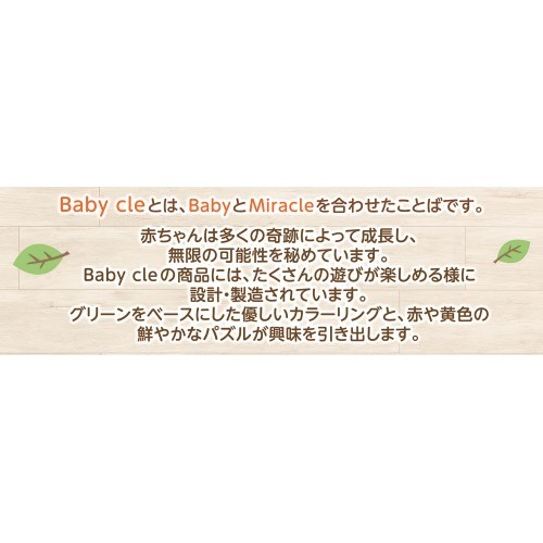 Baby cle 3step よくばりビジーカーおもちゃ こども 子供 知育 勉強 0