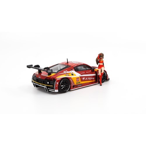 POP RACE Audi R8 LMS エヴァ 式波 アスカ ラングレー POP RACE 1／64 Audi R8 LMS エヴァ RT 正規実用型 2号機 X