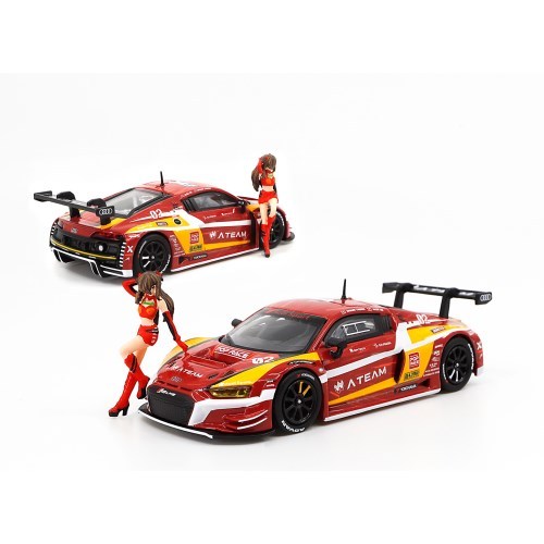 POP RACE Audi R8 LMS エヴァ 式波 アスカ ラングレー Amazon | POP RACE 1/64 アウディ R8 LMS - Super GT 2019#21