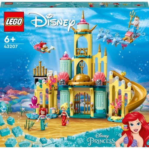 LEGO レゴ ディズニープリンセス アリエルの海のお城 43207おもちゃ