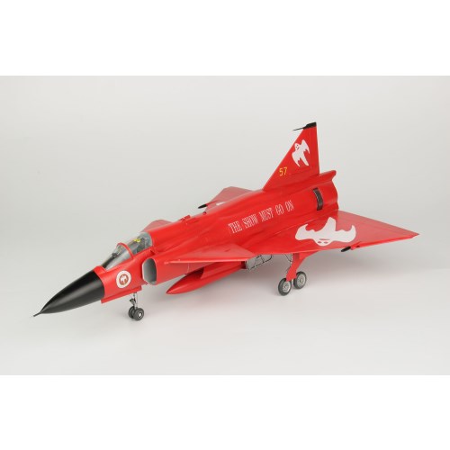 プラッツ／イタレリ 『ビゲン』 1／48 スウェーデン空軍 AJS37 ビゲン