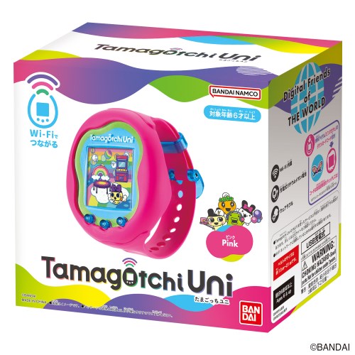 Tamagotchi Uni 青い腕時計型デバイス Tamagotchi Uni Blue | BANDAI TOYS