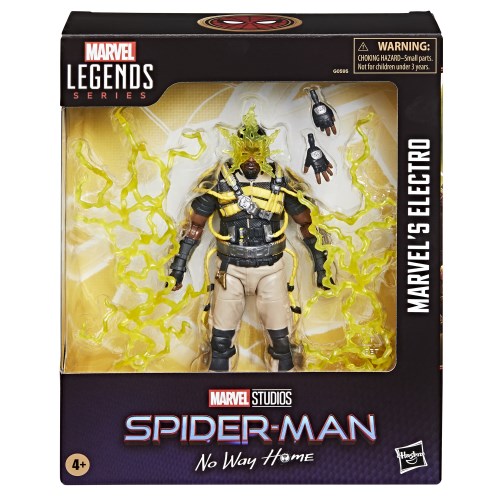 [未開封] MARVEL LEGENDS エレクトロ フィギュア Amazon.co.jp: ML Spider-Man ﾋﾞﾝﾃｰｼﾞ ｴﾚｸﾄﾛ : おもちゃ